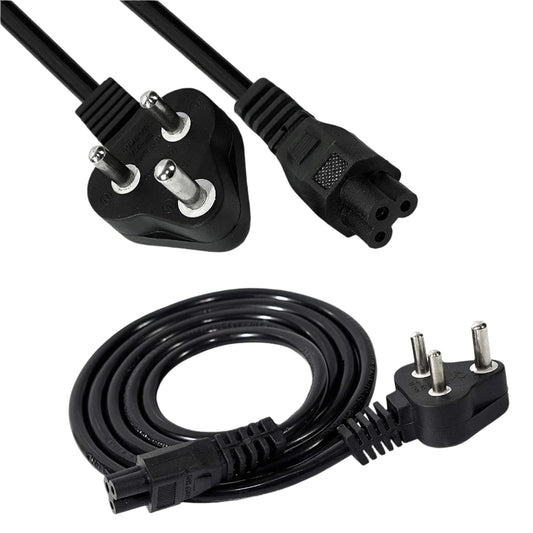 Nexspare 1.5M Black 3 Pin Laptop Power Cable 18AWG Universal Replacement for Charger Adapter Power Cord for Laptop-(Pack-1)