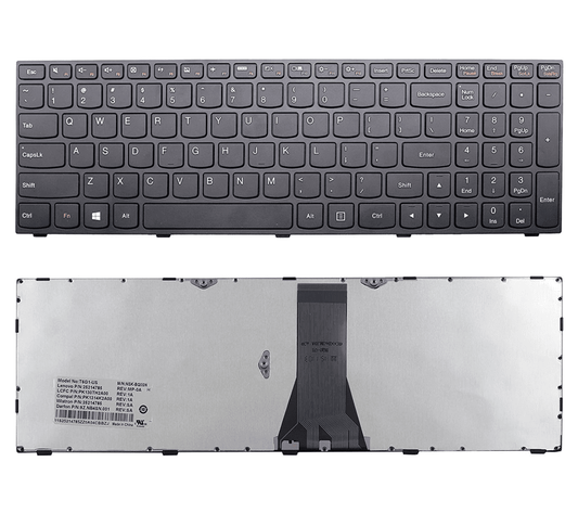 Nexspare Laptop Keyboard For Lenovo G50-70, B51-30, B70-80, B71-80, E50-70, G50-30, G51-35, G70-70, M50-80, Z50-75, Z70-80 – Without Backlight (Black)