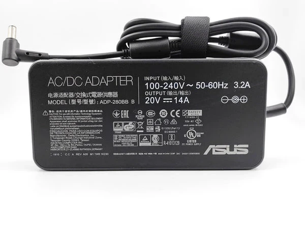 ASUS Original (OEM) 280W 6.0mm x 3.7mm 20.0V 14.0A Charger Adapter